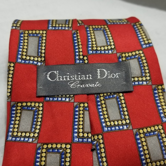 B8,497 Christian Dior Neck Tie Silk - Picture 3 of 4